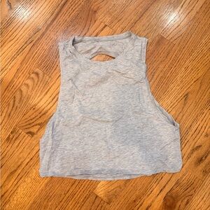 lululemon athletica Light Gray Muscle Tee